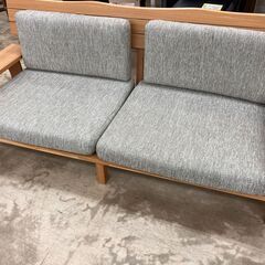 【値下げしました!!】2Pソファ リビング家具 大型 肘掛あり No.2731● ※現金、クレジット、ぺイペイ、スマホ決済対応※