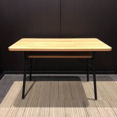 【展示品・未使用品】ダイニングテーブル テーブル 約 幅110×奥行60×高さ68cm 参考価格18700円💳自社配送時🌟代引き可💳※現金、クレジット、スマホ決済対応※