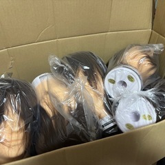美容師国家試験 カットウィッグ 練習用 9体