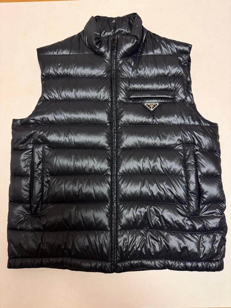 【美品】PRADA プラダ ダウンベスト メンズ