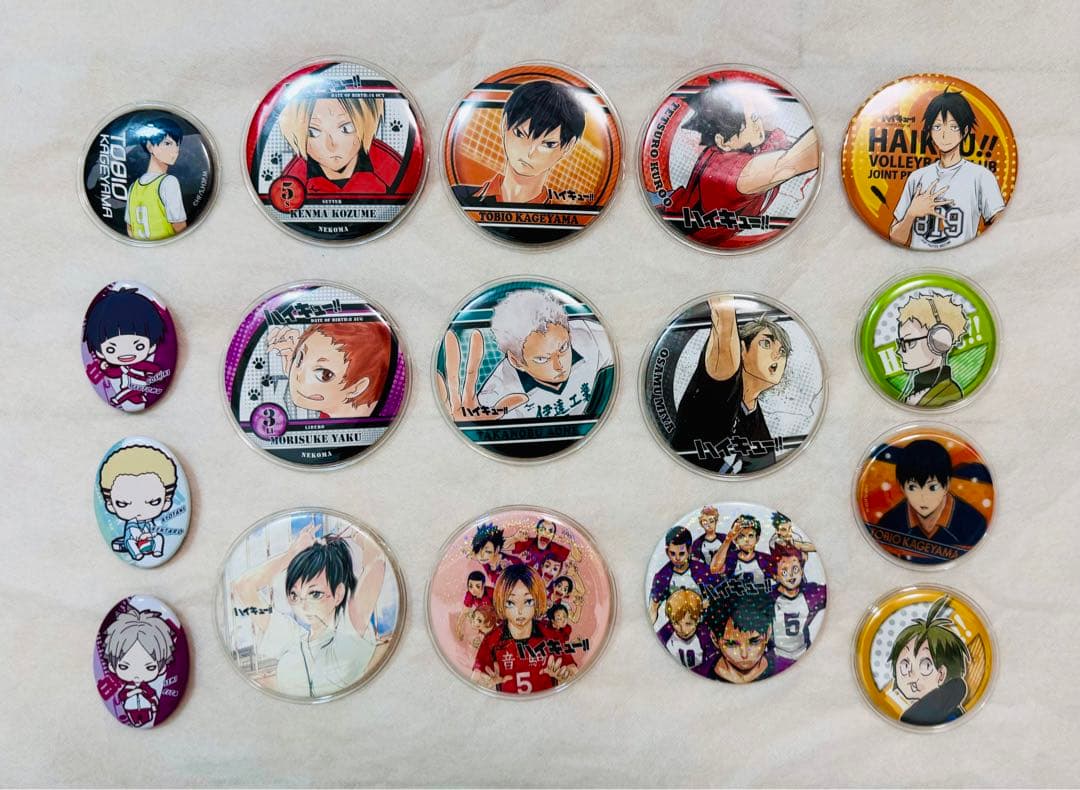 【バラ売り可・1個700円】ハイキュー！！缶バッジ商品説明を読んでください