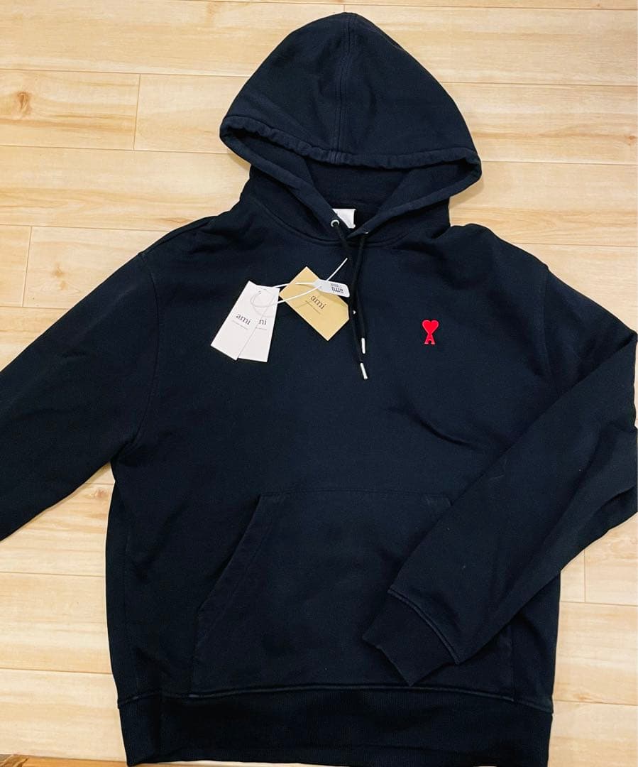 正規品ami parisパーカー 黒