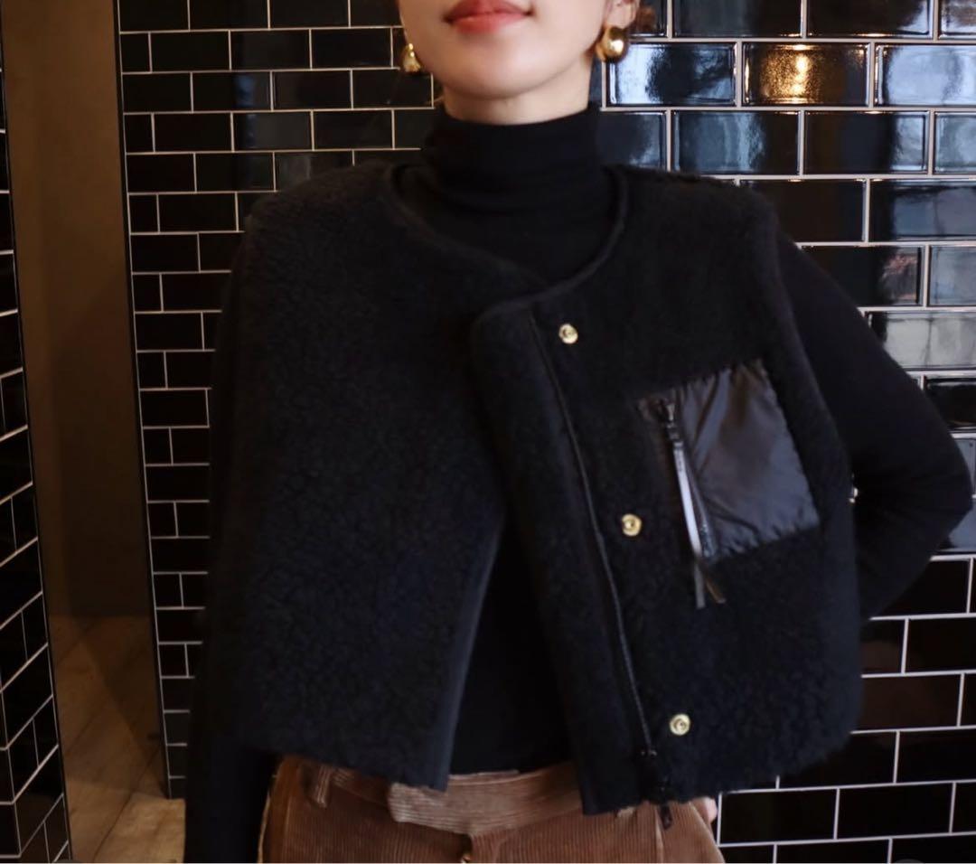 タグ付新品✴︎epa✴︎リバーシブルショートベスト