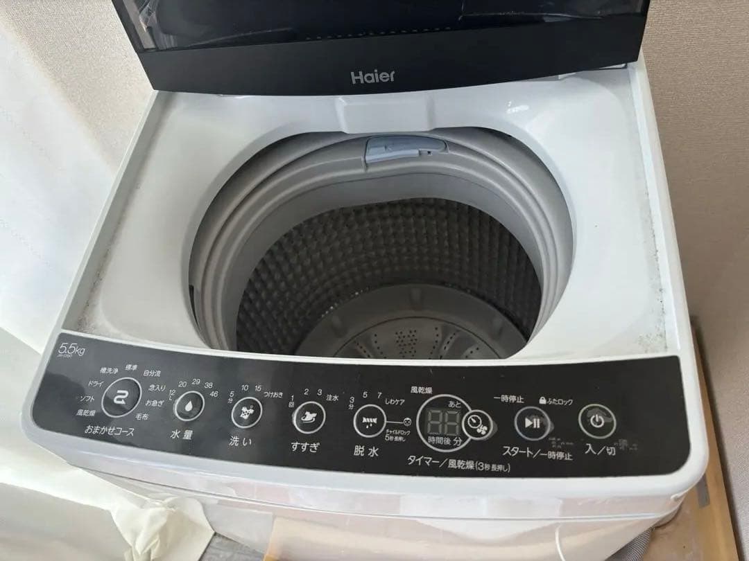 Haier JW-C55D(K) ハイアール洗濯機