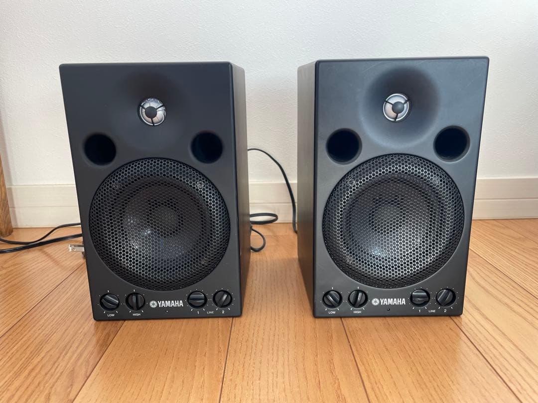 ヤマハ モニタースピーカー MSP3 ※シールドケーブル付き