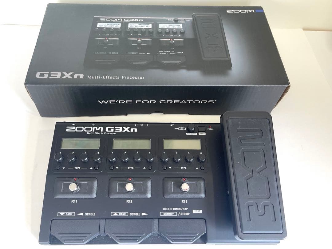 ZOOM G3Xn ギター用マルチエフェクター アンプシミュレーター